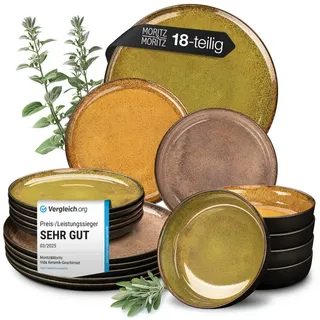 Moritz & Moritz VIDA Tafelservice 18-tlg. für 6 Personen bunt