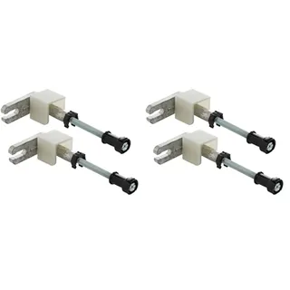 Geberit 111.815.00.1 Duofix Vorwandmontage-Bausatz, für Massiv- oder Ständerwand (Packung mit 2)