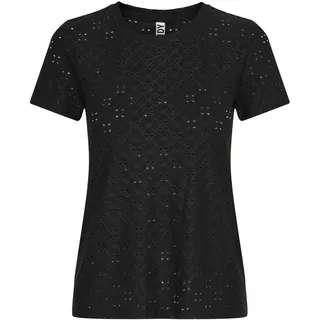 JDY Damen Jdycathinka S/S Tag Top Jrs Noos, Schwarz, XL