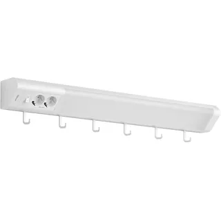 Oktaplex lighting Oktaplex Talin Unterbauleuchte mit Steckdose Küchenlicht warmweiß 3000K 230V