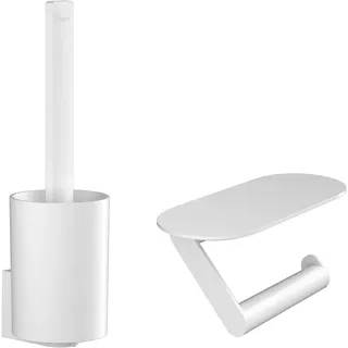 Hansgrohe Badaccessoire-Set Weiß