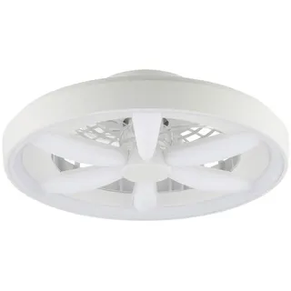 Brilliant LED Deckenleuchte mit Ventilator Gaiano Ø 48 cm 48 W weiß