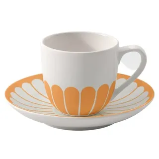 Villeroy & Boch Espressotasse mit Untertasse 0,07 l Gelb 1 St.