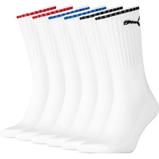 Bild Unisex Sportsocken Stripe Tennissocken, Streifen Weiß 39-42