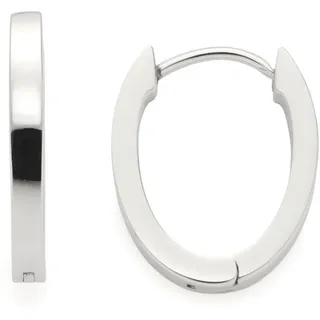 LEONARDO Creolen Ronia Beauty's Edelstahl silber 022147 mittelgroß