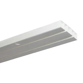 GARDINIA Vorhangschiene Slim Line, Weiß