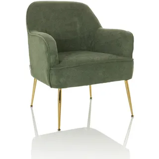 Mid.you Loungesessel , Grün , Textil , Rundrohr , 70x82x66 cm , Gartenmöbel, Loungemöbel, Loungesessel