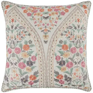 Butlers Kissen Bohemian 50x50cm , Braun , Textil , 50x50 cm , Heimtextilien, Wohntextilien, Kissen, Zierkissen