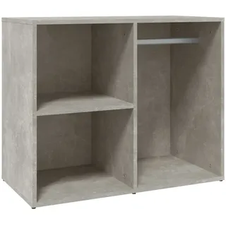 vidaXL Regal für Schminktisch Betongrau 80x40x65 cm Holzwerkstoff - Grau