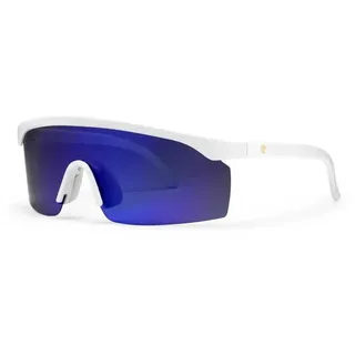 Chpo Brand Lelle Polarisierte Sonnenbrille - White - Blue Mirror Polarized/CAT3