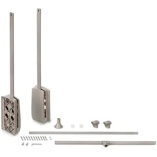 Emuca Closet Hang 450-600 Mm Faltbarer Kleiderbügel - Stone Gray Painted - One Size