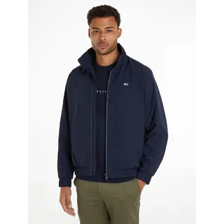 Tommy Jeans Plus Collegejacke »TJM ESSENTIAL JACKET EXT«, Große Größen und Logostickerei, blau