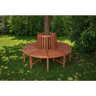 gardenson Baumbank 160 x 91 x 160 cm Braun