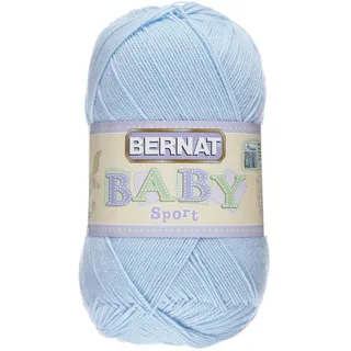 Bernat Baby Big Ball Sportgarn, 350 g, Gauge 3 leicht, 100% Acryl, Babyblau
