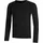 Langarm Shirt Schwarz S