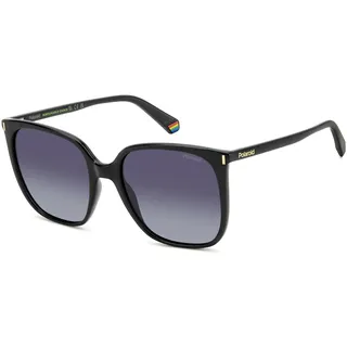 POLAROID Brille PLD 6218/S Größe 56-19 mm Schwarz polarisiert
