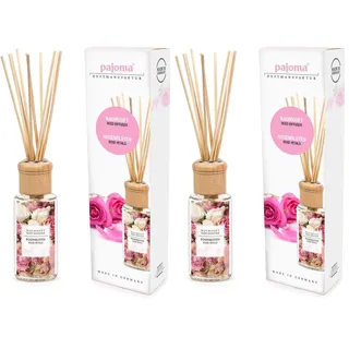 pajoma Raumduft Rosenblüten, 2er Pack (1 x 100 ml) in Geschenkverpackung