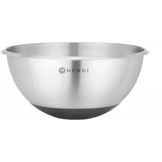 HENDI Rührschüssel, mit Silikonboden, 3L, ⌀265x(H)125mm