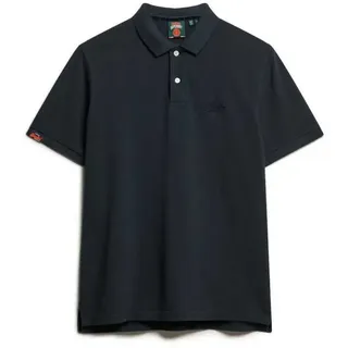 Superdry Vint Destroy Kurzarm-poloshirt - Eclipse Navy - 2XL