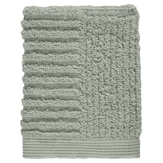 ZONE Denmark Classic Waschlappen/kleines Handtuch, 100% Baumwolle, 30 x 30 cm, Matcha Grün