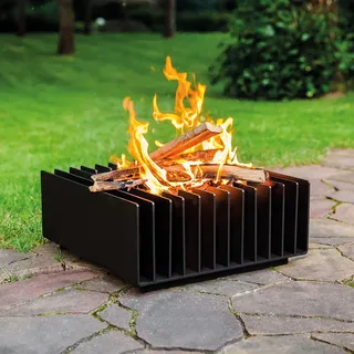 Kratki Feuerschale Erizo Ø 40 cm Schwarz