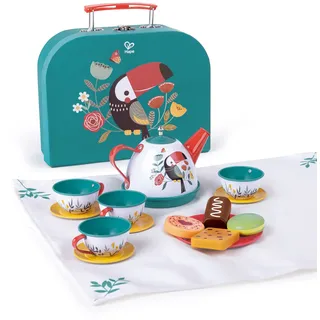 HaPe Spielset Teestunde, Kinder-Teeservice, 15-teilig