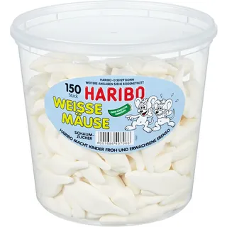 HARIBO Weiße Mäuse 1050,0 g