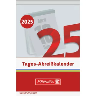 Brunnen Abreißkalender 2025 Nr. 4 | 65×98 mm