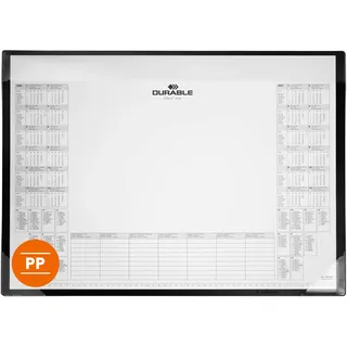 Durable Schreibunterlage 600 x 430mm schwarz