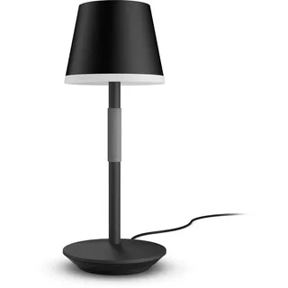 Philips HUE Akku-Tischleuchte , Schwarz , Metall , G , 35 cm , Smartphone-Steuerung , Lampen & Leuchten, Innenbeleuchtung, Tischlampen, Akku-Tischlampen