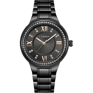 CURREN CR-6191 Damenuhr Schwarz – Modernes Design KP6191 - Schwarz