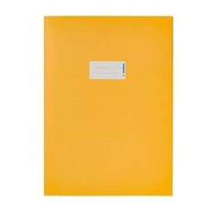 HERMA Heftumschlag glatt gelb Papier DIN A4