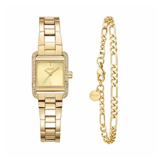 DKNY Mini square Edelstahl 28 mm DKNY