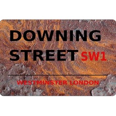 Blechschild 20x30 cm - Westminster downing Street SW1