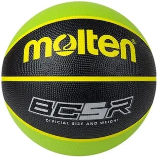 Molten BCR2 Basketbäll, Black/Green, 5