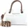 Shopper White/Brown