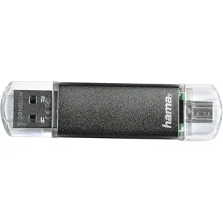 FlashPen Laeta Twin 64 GB grau USB 2.0 00123926