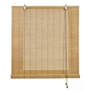 Estores Basic, Bambus-Jalousien, Natur, 120 x 175 cm, für Fenster