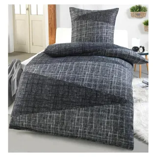 Warme Mikrofaser Fleece Bettwäsche 135x200 155x220 200x200 für die kalte Jahreszeit, Größe: 135 x 200 cm, Design: Motiv 1