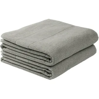 SCHIESSER Turin Handtuchset 70 x 140 cm grau 2 St.