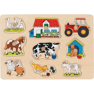 GoKi Steckpuzzle Bauernhof I