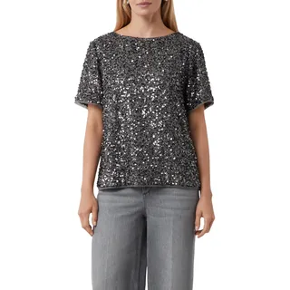 Comma Blusenshirt mit Pailletten