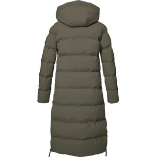 Steppmantel "GW 2 WMN QLTD CT", Damen, Gr. 46, grün (olivgrün), Oberstoff: 100% Polyester, Futter: 100% Polyester (recycelt), Wattierung: 100% Polyester (recycelt), G.I.G.A. DX BY KILLTEC, Mäntel Steppmantel, Winddichter, wasserabweisender Steppmantel, atmungsaktiv, recycelt