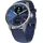 Scanwatch 2 BT 42 mm Edelstahlgehäuse silber Hybridarmband blau M