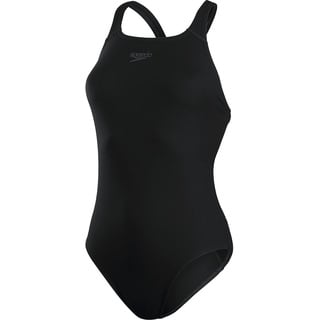 Speedo Damen Endurance+ Medalist Badeanzug, Schwarz, 34