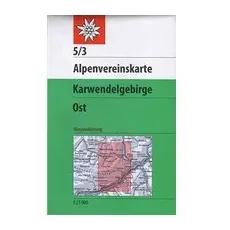 DAV AV-Karte 5/3 Karwendelgebirge, Ost - One Size