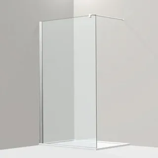 Koralle WalkIn - freistehende Seitenwand, S800 WW 120, 1190-1205x2000mm, VD00712020CA1, Duschkabine: Rahmen: Silber hochglanz, Glas: ESG
