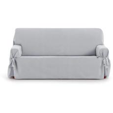 Eysa 3-Sitzer-Sofabezug mit Bändern Oriente, Farbe 06/Grau Farbe
