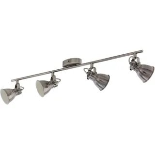 EGLO Seras 4-flg. industrial Nickel-Antik