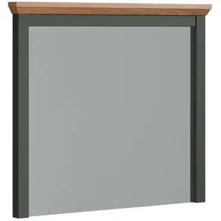 trendteam smart living - Stanton - Wandspiegel - Tannengrün/Evoke Eiche - Garderobenspiegel mit Rahmen - (BxHxT) 77 x 68 x 6 cm - Landhausstil